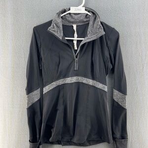 Lululemon Women's Run: Distance Pullover Black / Heathered Black